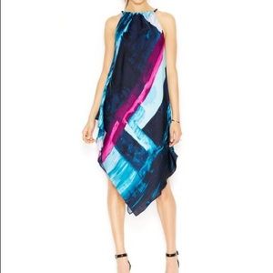 RACHEL Rachel Roy Halter Handkerchief Dress